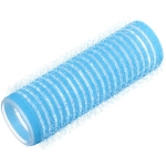 Бигуди липучки, 6шт., однотонные, цвет голубой, d-2см