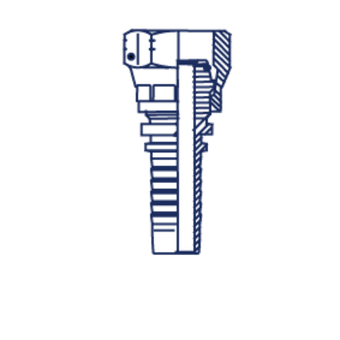 Фитинг DN 08 DKO-S (Г) 20x1.5 12 (накидная гайка)