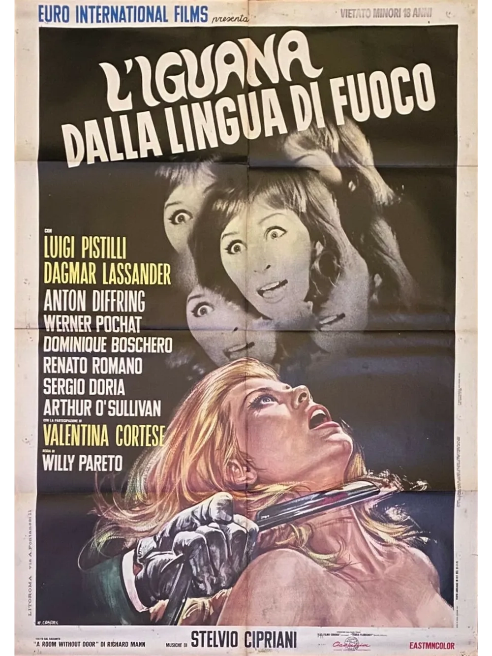 Игуана с огненным языком (1971) (DVD-R)