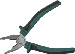 P0816 Пассатижи с двухкомпонентными рукоятками, 160 мм