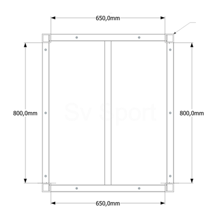 Стол для армрестлинга Sv Sport разборный