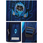 Ранец Berlingo Expert "Ice team" 37*28*16см, 2 отделения, 2 кармана, анатомическая спинка