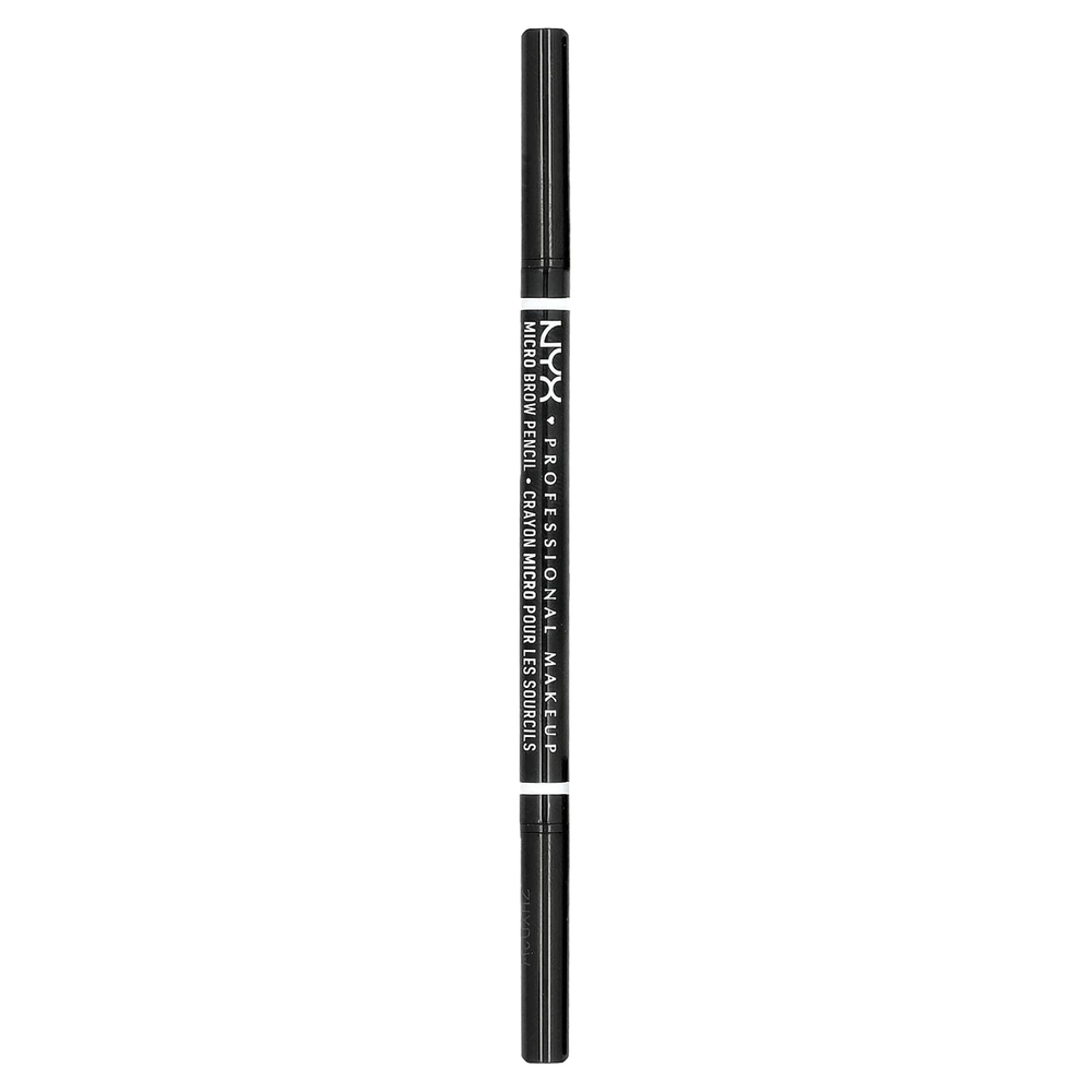 NYX Professional Makeup, Micro Brow Pencil, 08 черный, 0,09 г (0,003 унции)
