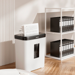 Шредер Deli, 4 уровень секретности (4х25 мм), 5 листов, 12 литров