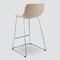 Полубарный стул Neo Soft 65 см, бежевый, ножки хром