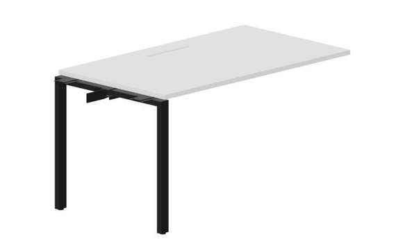 стол Strike 1380х780х750мм (меламиновый аутлет) - приставной элемент