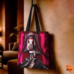 Сумка шоппер с принтом Danganronpa