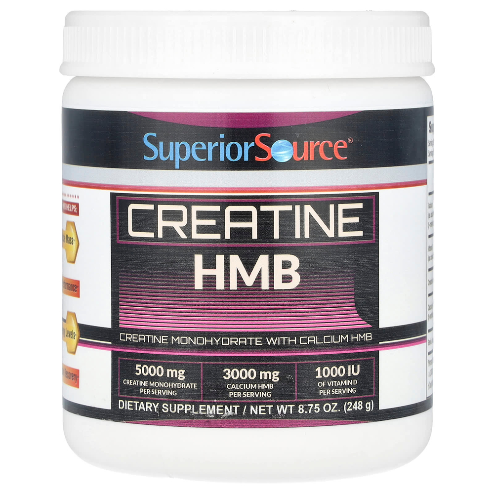 Superior Source, Creatine HMB, 8.75 oz (248 g)