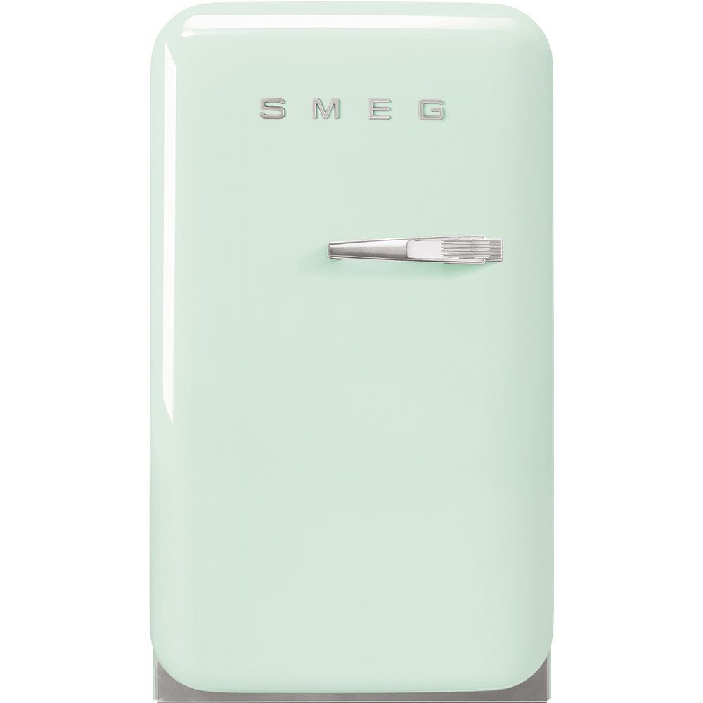 Минихолодильник зеленый без морозилки Smeg FAB5LPG5