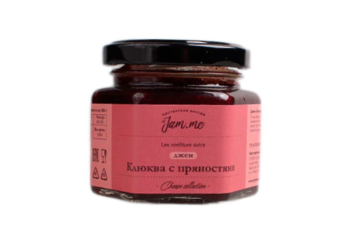 Соус клюква с пряностями By Jam.Me, 125г