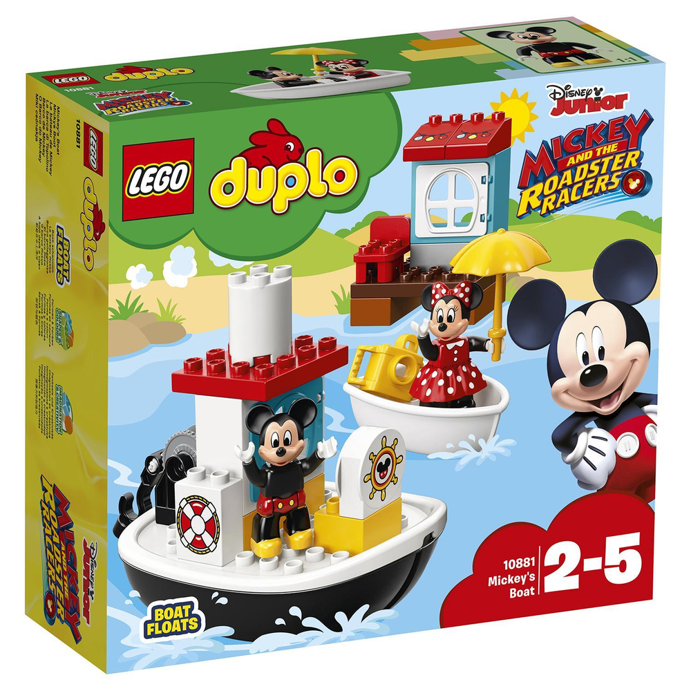 LEGO Duplo: Катер Микки 10881 — Mickey's Boat — Лего Дупло