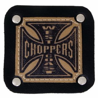 Нашивка West Coast Choppers с подложкой (7х7)
