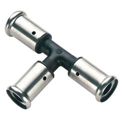 Тройник HENCO равнопроходный, ПВДФ пресс, 63x63x63