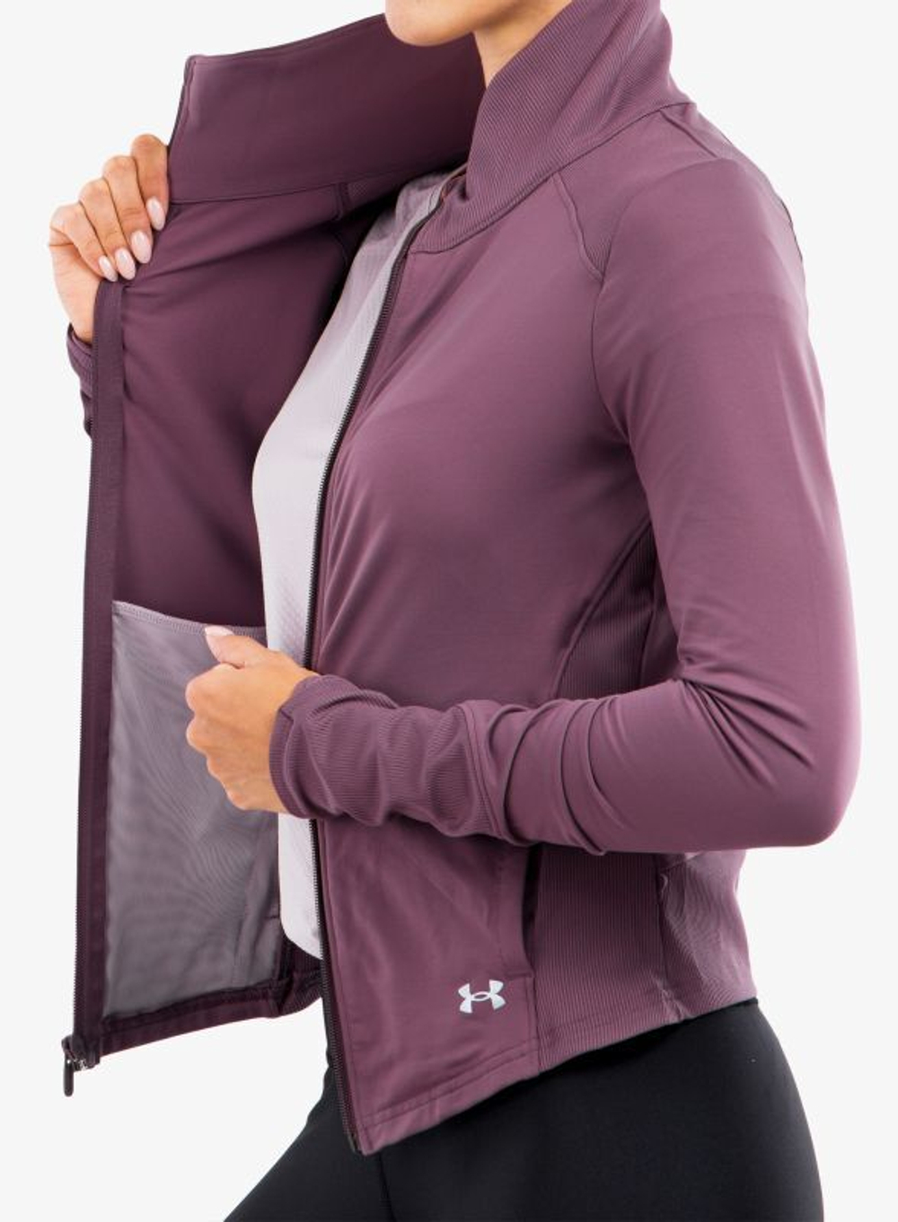 Женская Кофта теннисная Under Armour Women's UA Meridian Jacket - Фиолетовый