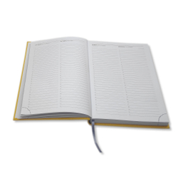 Ежедневник Lediberg Delhi жёлтый