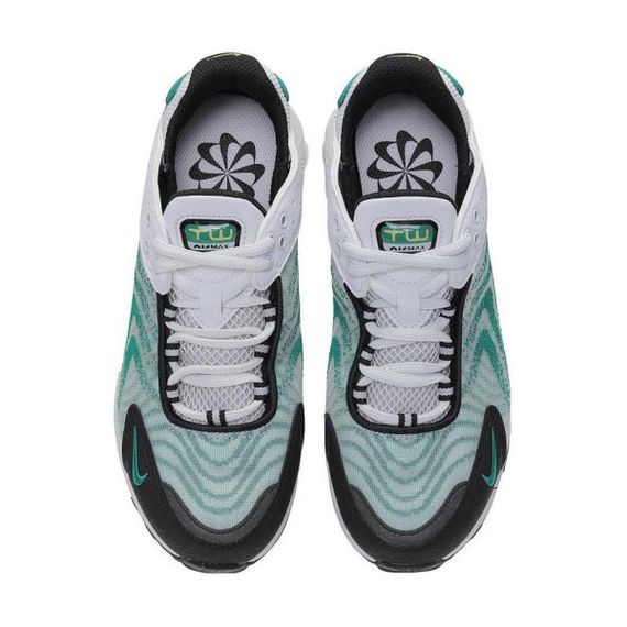 Кроссовки Nike Air Max TW Детские беговые кроссовки Низки, Совершенно зеленый | Черный Унисекс