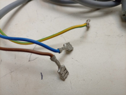 WP79/2 ктп6 Сетевой шнур для стиральных машин Whirlpool 481932118136 б/у