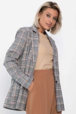 Жакет Нэри (корица/клетка) Б14110-33М LT Collection