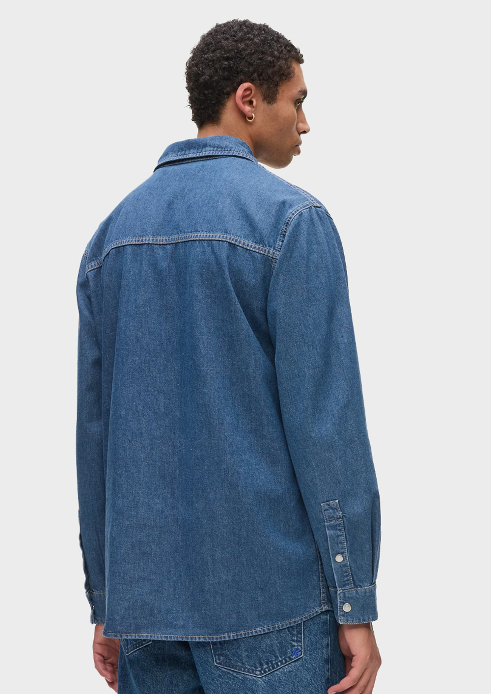 Рубашка джинсовая KARL LAGERFELD JEANS Regular Denim Shirt