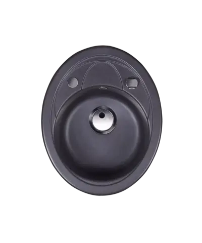 Кухонная мойка Kuppersberg CAPRI 1B1D BLACK METAL