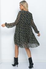 Платье Виорика (черно-желтое) П11726 LT Collection