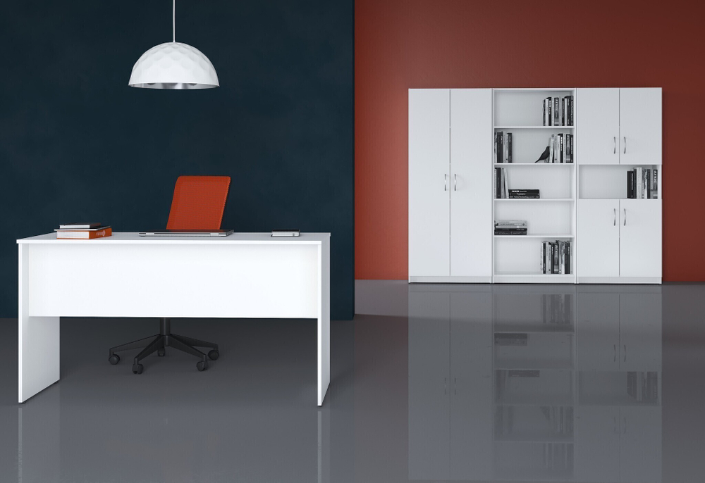 Стеллаж для документов широкий со стелом SIMPLE