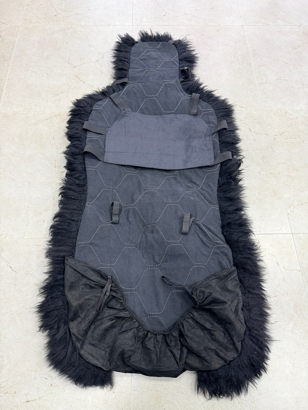 Меховые накидки 2шт из овчины