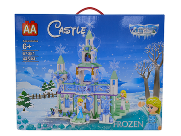 Конструктор Castle Princess " Ледяной замок" , 445 дет.