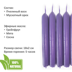 Свечи планетарные / ЮПИТЕР - 18х2 см
