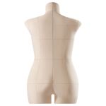 Манекен портновский Моника, торс, вид сзади, размер 54.