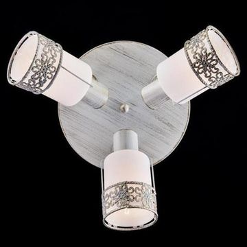 Спот 20026/3 белый с золотом Eurosvet