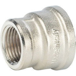 Муфта ВВ переходная никелированная 3/4X1/2 STOUT