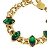 Браслет Dyrberg Kern ZELKO SG EMERALD GREEN 470052