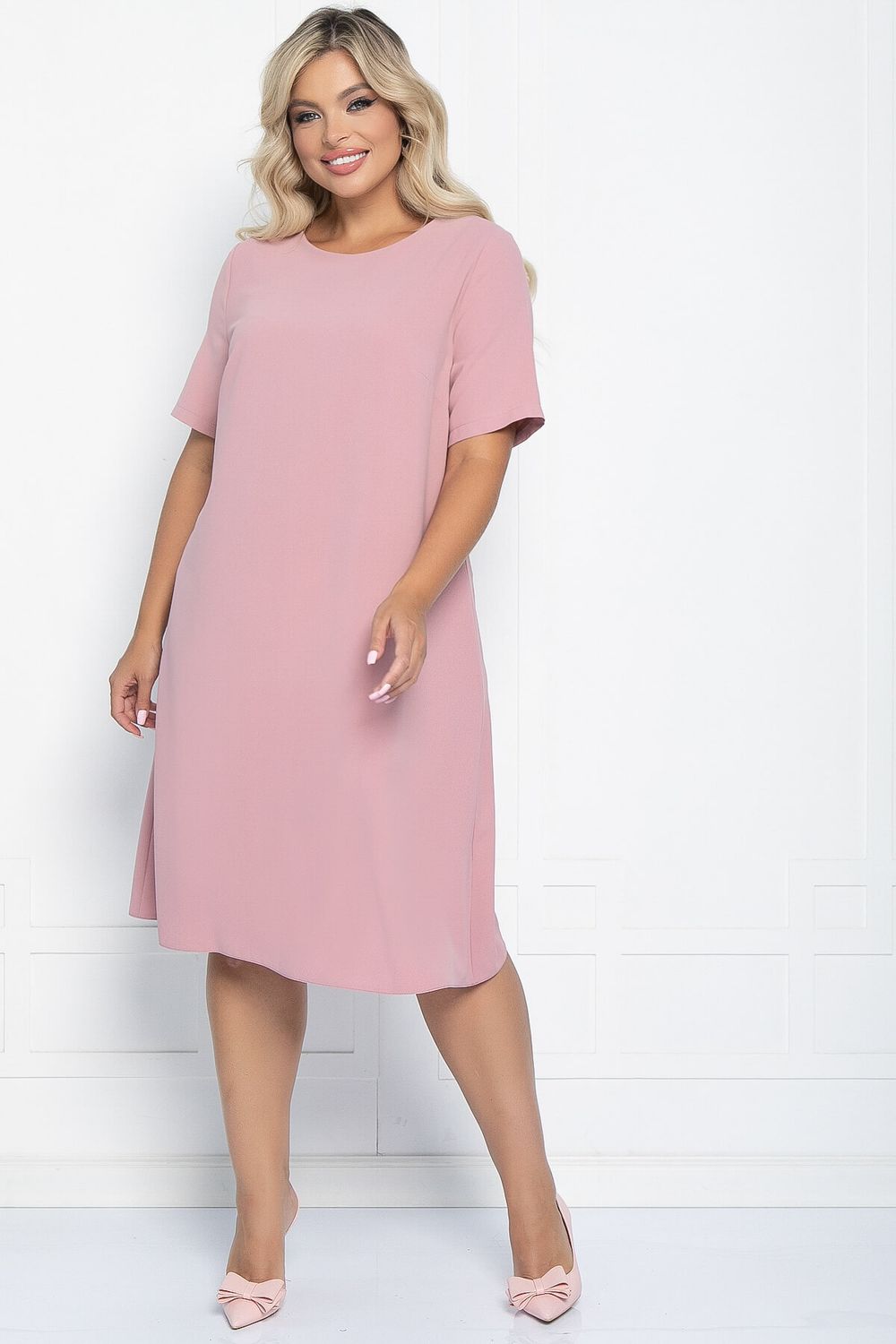 Платье Ронда (пыльная роза) П11107 LT Collection