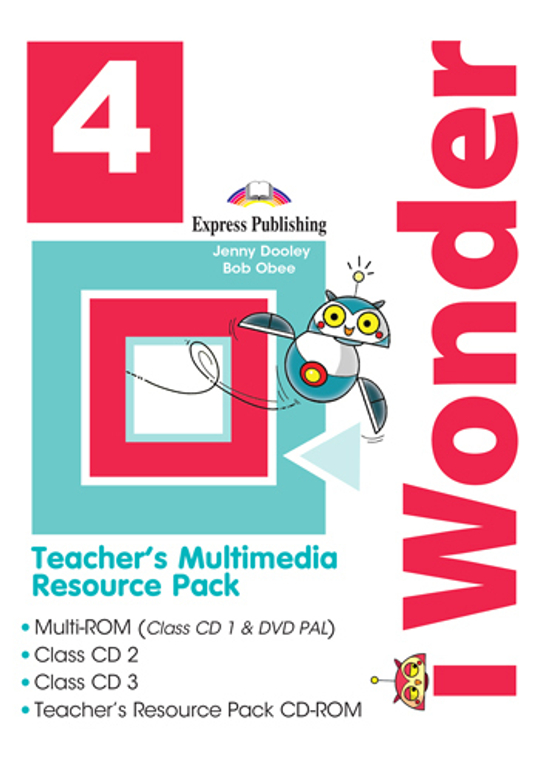 I Wonder 4. Teacher's Multimedia Resource Pack. Аудио, видео и доп. материалы. В ПОДАРОК при покупке от 10 книг*