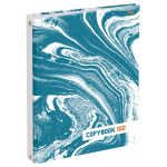 Тетрадь на кольцах 160л, А5, 7БЦ, BG Fluid art, глянцевая ламинация