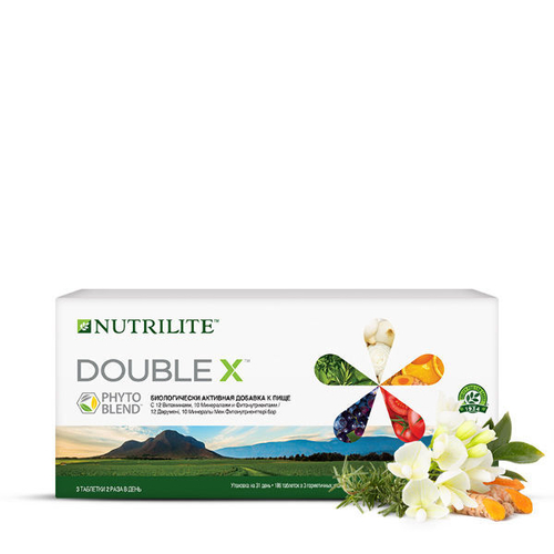 DOUBLE X™ с витаминами, минералами и фитонутриентами, 186 таб.