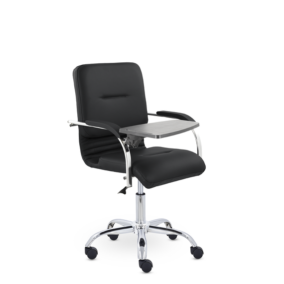 Кресло Самба Люкс GTP СН soft S-0401 (черный) со столиком