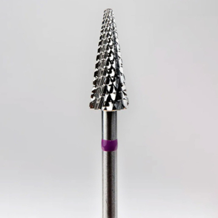Фреза твердосплавная елочка фиолетовая 060, Ф-Фреза (907102)