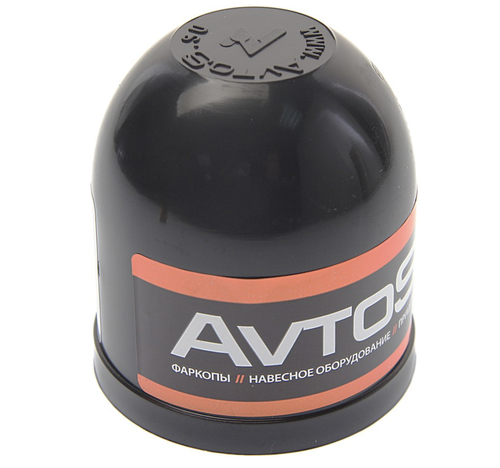 Колпачок на шар сцепной пластик черный AvtoS AVTS.Z4-03