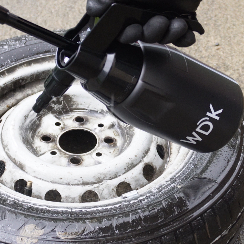 WDK-918 Распылитель насосного действия для обезжиривателей, 1 л, черный