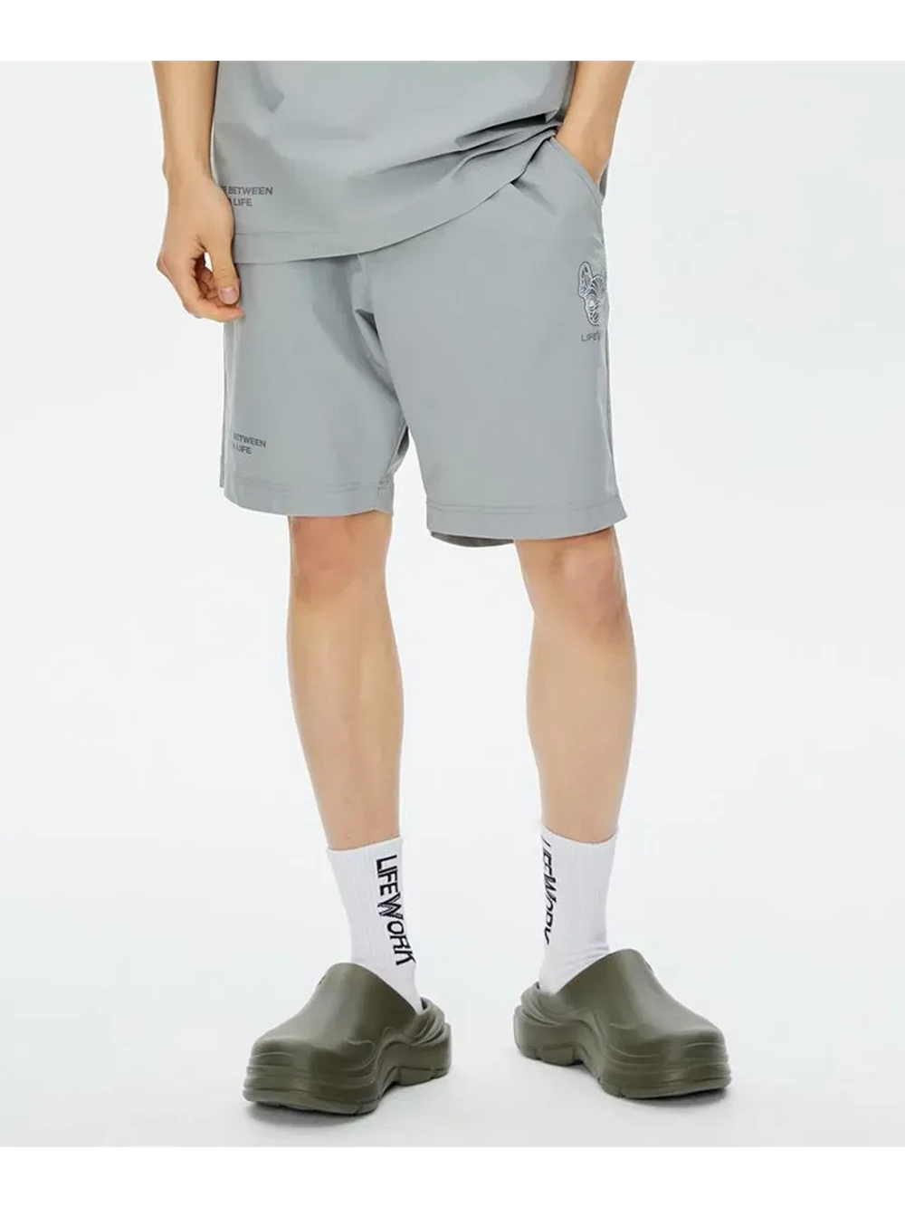 Базовые шорты с логотипом ladok