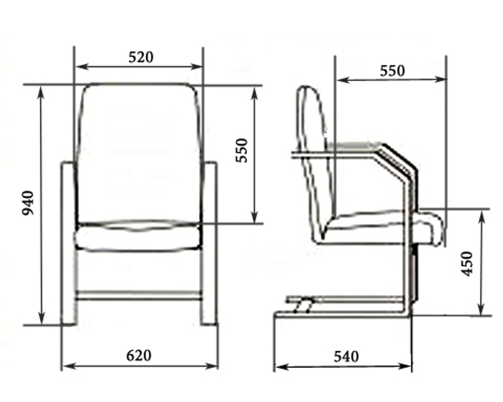 Кресло для руководителя BARBARA С