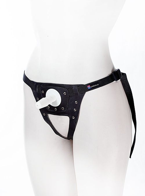Трусики для страпона LOVETOY – со штырьком, пояс 40–52 (XS–XXL)