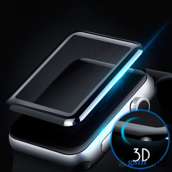 Tempered Glass 3D Full Cover for Watch 6 40mm Black