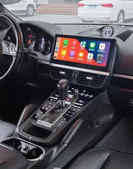 Магнитола Porsche Cayenne 958 2010-2016 - Carmedia ZF-3018-GE монитор 12.3" на Android 13, 8Гб+128Гб, CarPlay, 4G SIM-слот