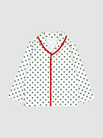 Пижама с воротником Mjölk Green Stars, уценка