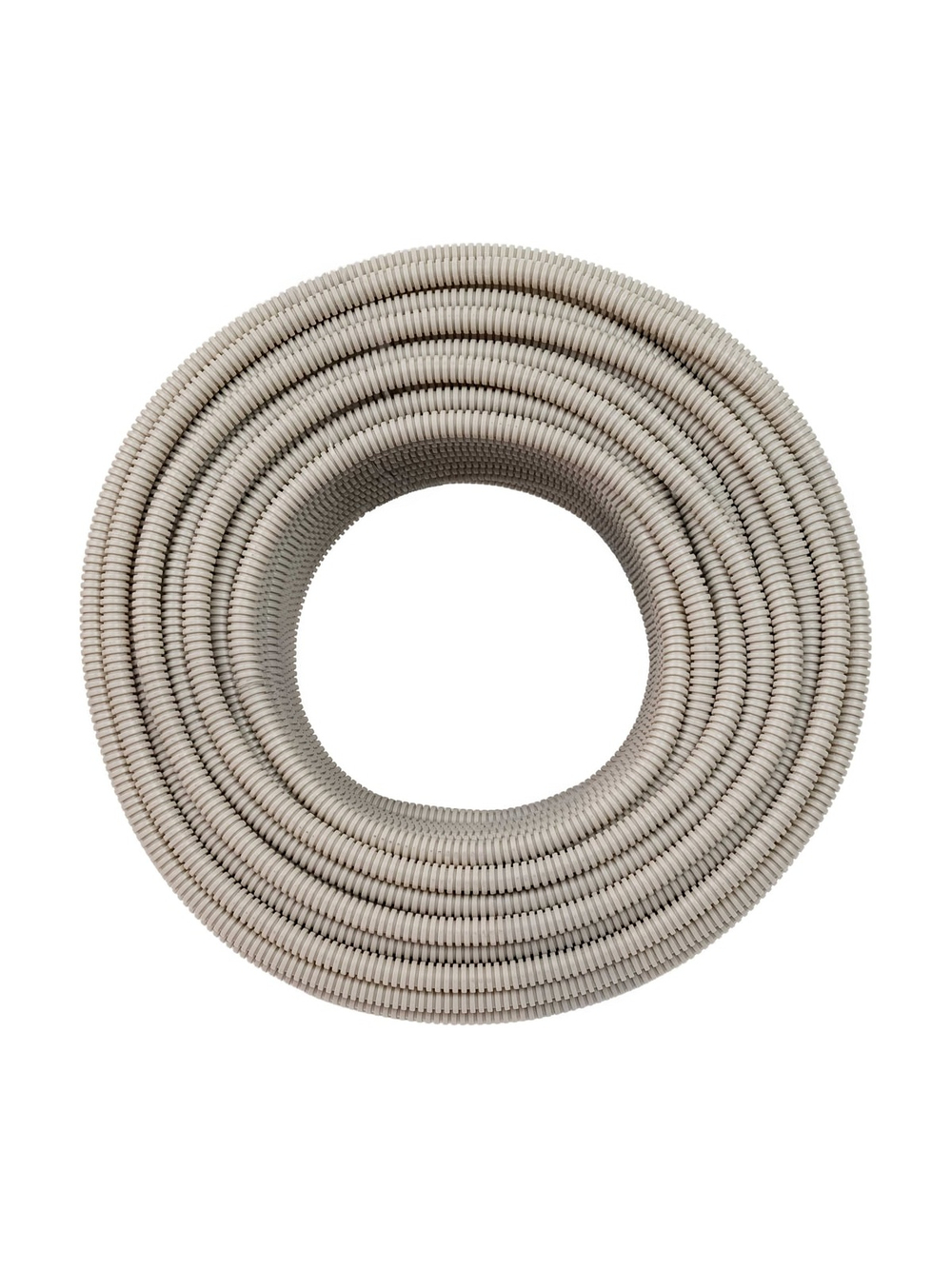 Гофрированная труба ПВХ Gigant легкая серая D16 с зондом 100м 10116-100GI