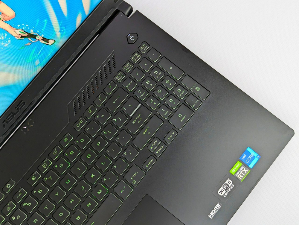 Игровой Ноутбук ASUS TUF Gaming FX707ZM I7 12700H/16GB(DDR5)/512GB(SSD)/RTX3060(6GB)17.3/IPS/300Hz/Win11