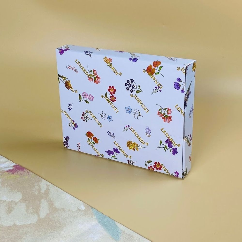 Lenardi 109-206 Овальное блюдо 22х17х3см КРОКУС в под.уп.(х24)Фарфор